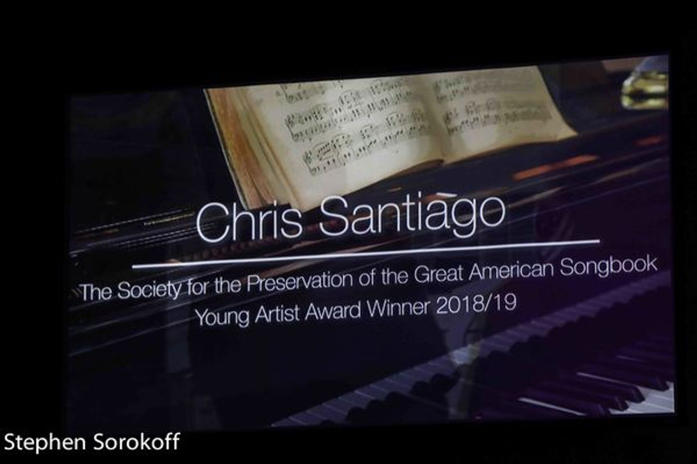 Photo Coverage: Mike Renzi Presented With LIfetime Achievement Award Nicolas King Receives Legends Award Photo Coverage: Mike Renzi Presented With LIfetime Achievement Award Nicolas King Receives Legends Award Image