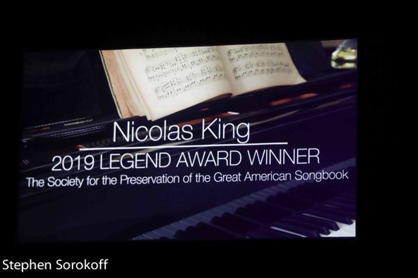Photo Coverage: Mike Renzi Presented With LIfetime Achievement Award Nicolas King Receives Legends Award Photo Coverage: Mike Renzi Presented With LIfetime Achievement Award Nicolas King Receives Legends Award Image