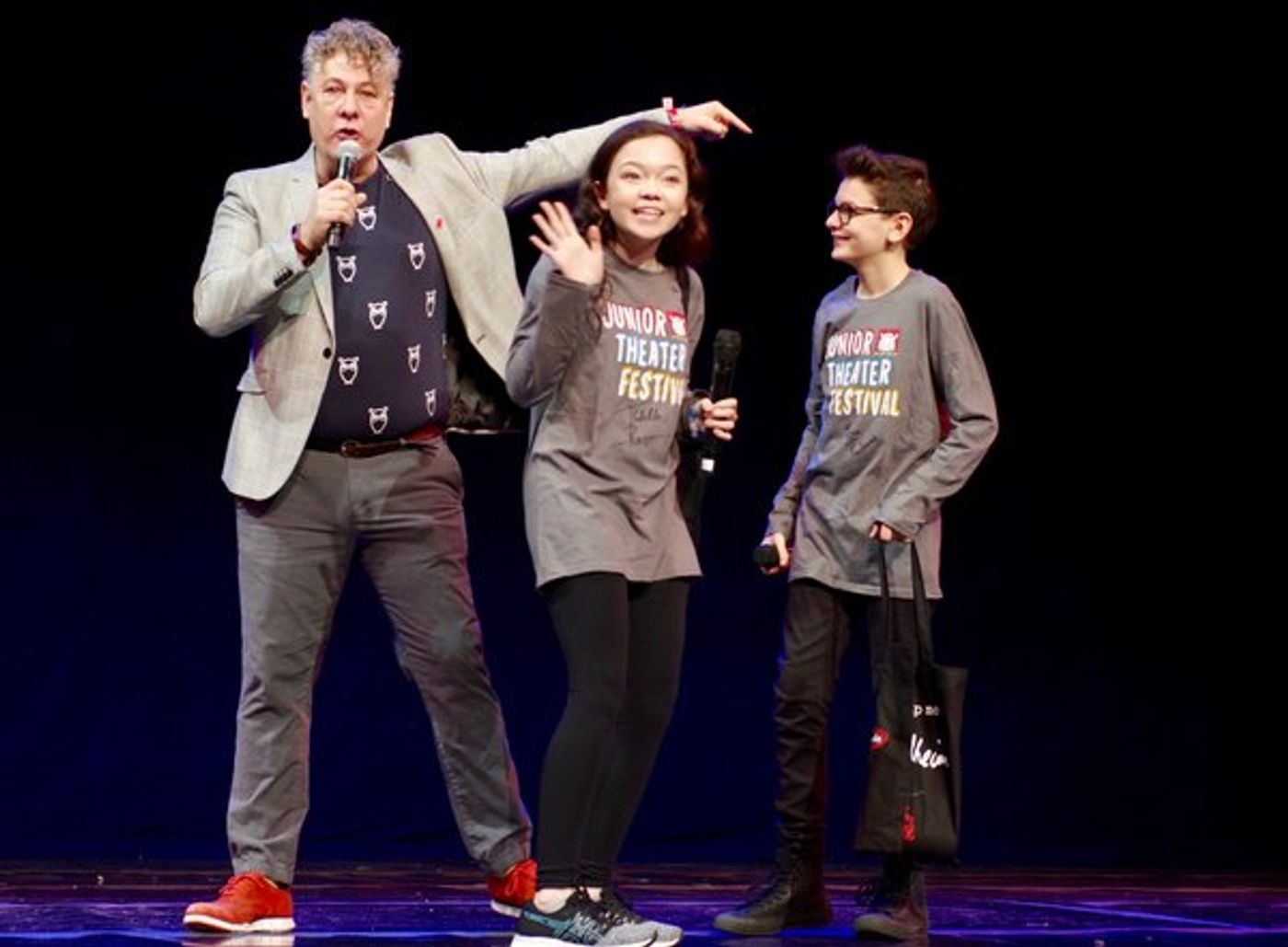 Photo Flash: Inside the Junior Theatre Festival in Atlanta, With Pasek and Paul, Cynthia Erivo, Cameron Mackintosh, and More!  Image
