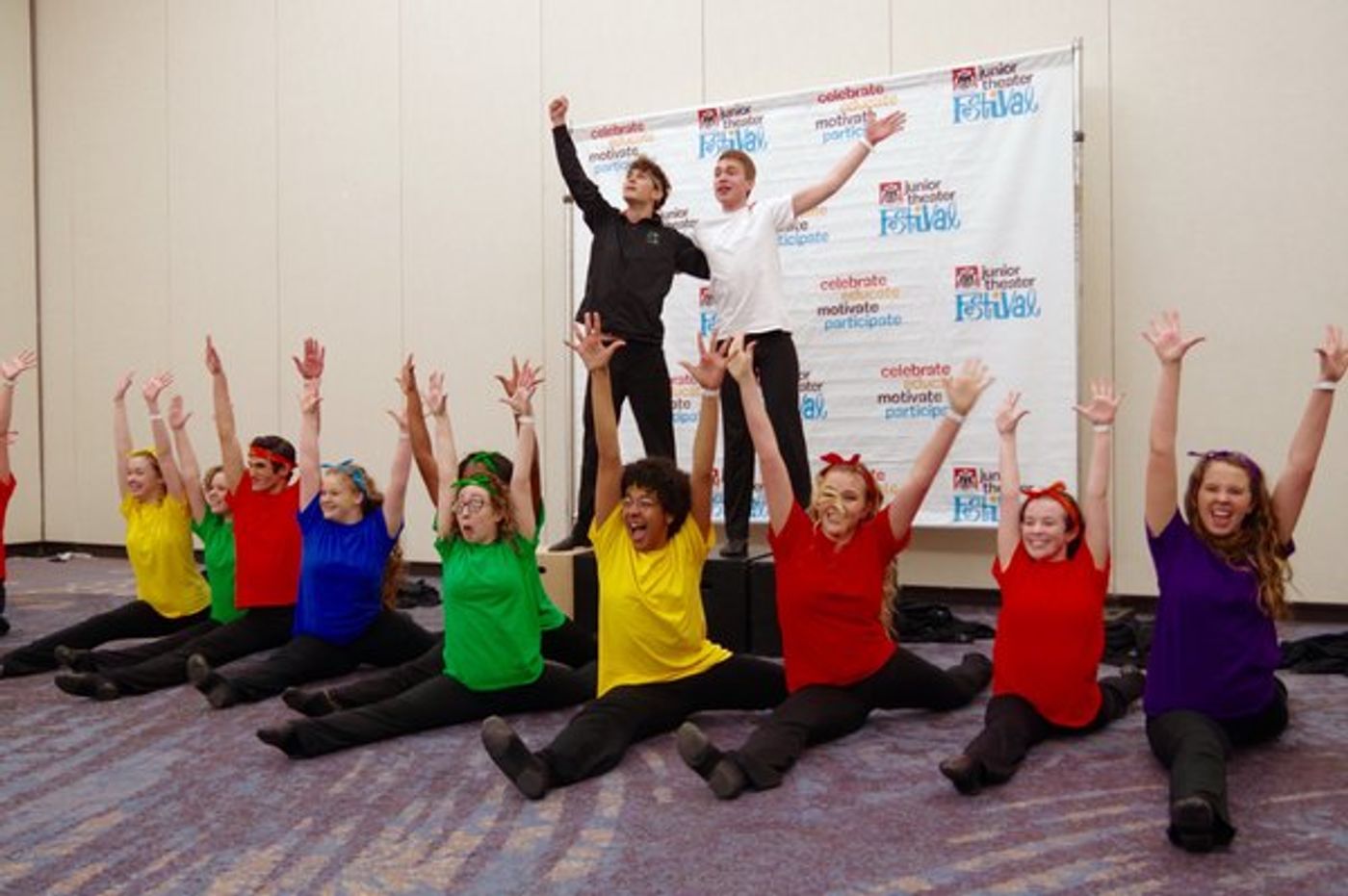 Photo Flash: Inside the Junior Theatre Festival in Atlanta, With Pasek and Paul, Cynthia Erivo, Cameron Mackintosh, and More!  Image