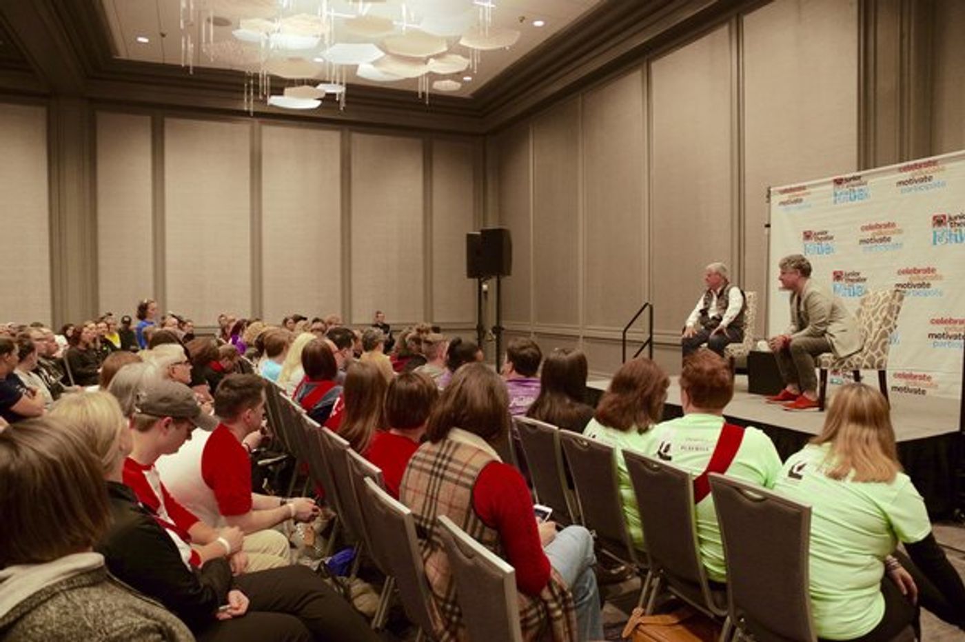 Photo Flash: Inside the Junior Theatre Festival in Atlanta, With Pasek and Paul, Cynthia Erivo, Cameron Mackintosh, and More!  Image
