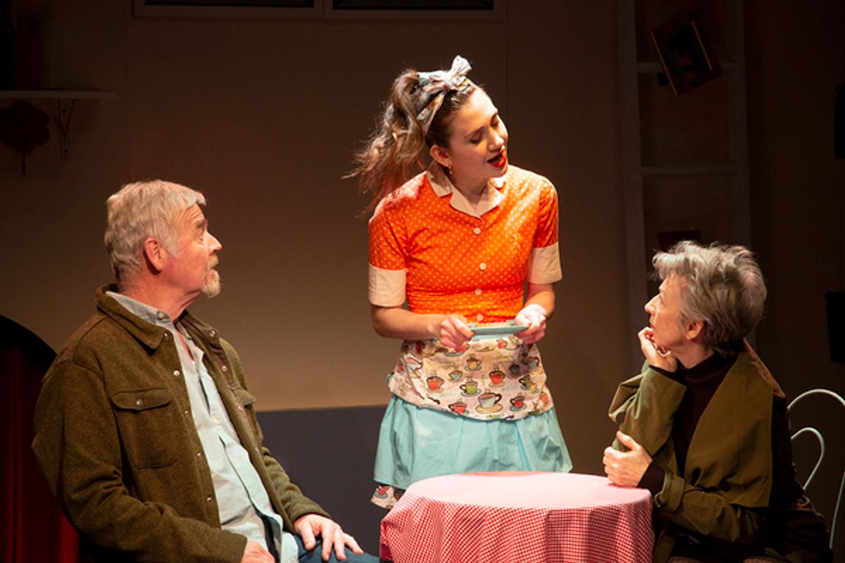 Dennis Holland, Charlotte Ray Rosenberg, Anne Oâ€™Sullivan at 