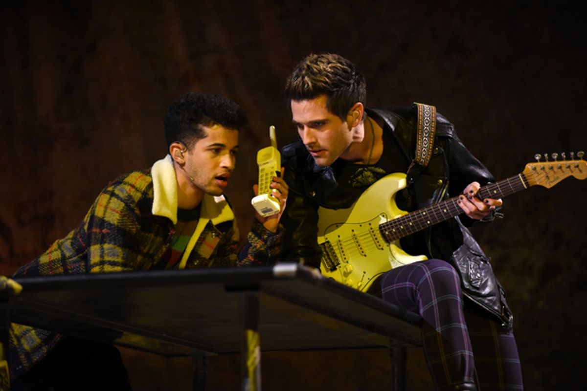 Jordan Fisher and Brennin Hunt at 