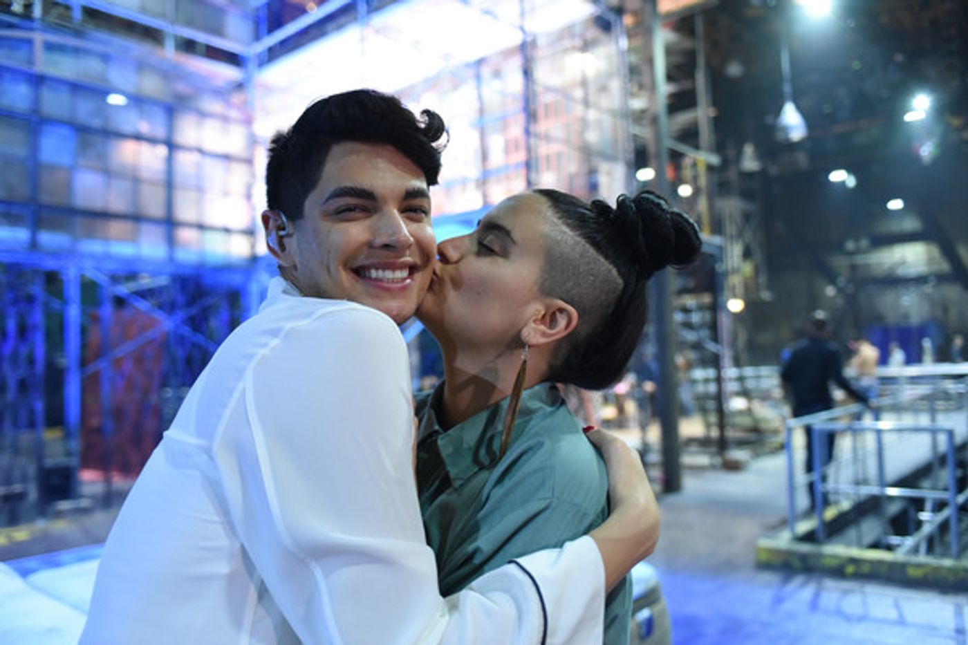 Photo Flash: The Cast of RENT on FOX Meets the OBC and More During Rehearsal  Image