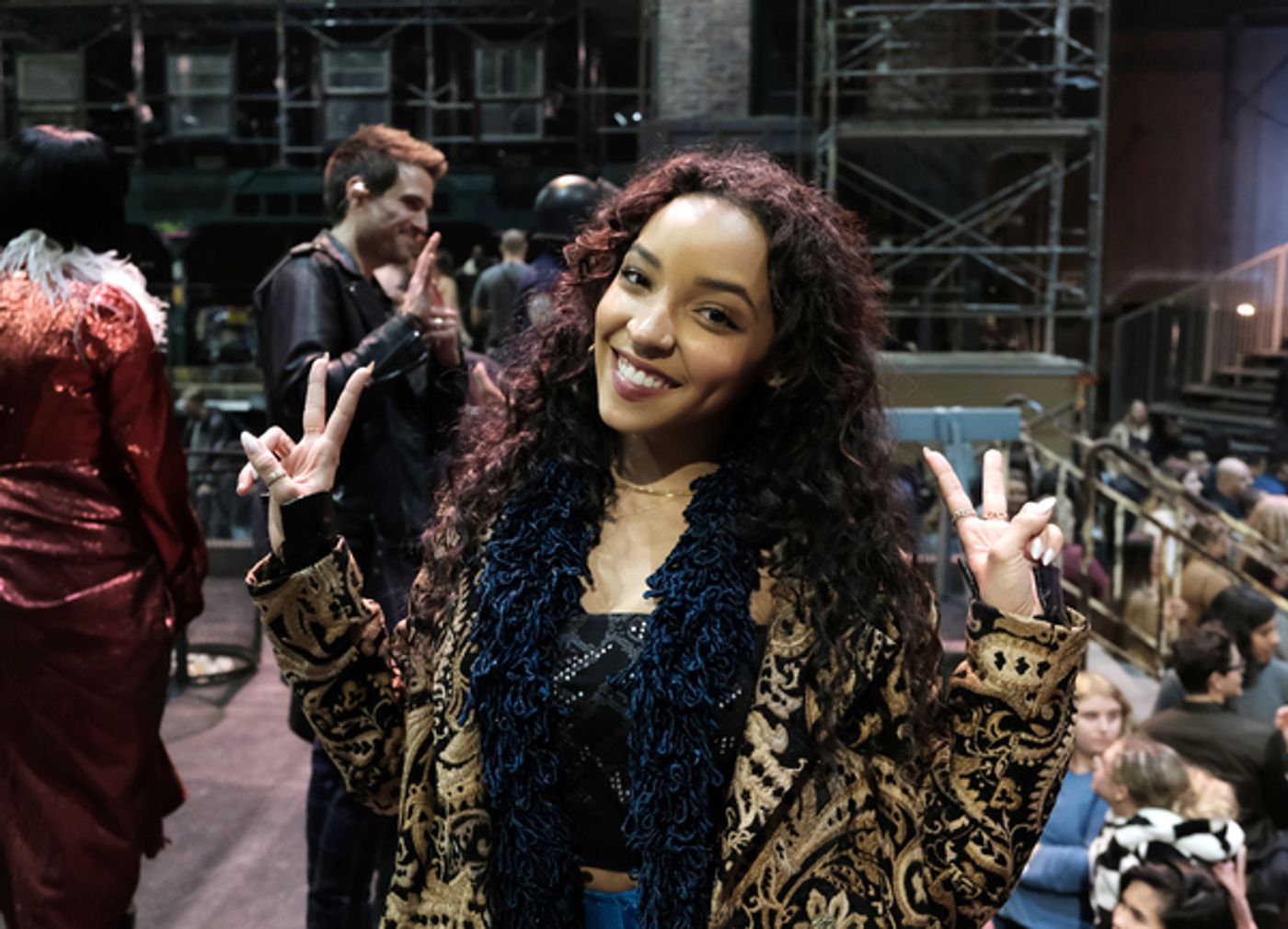Photo Flash: The Cast of RENT on FOX Meets the OBC and More During Rehearsal  Image