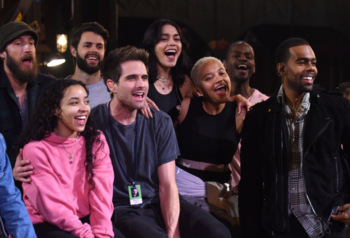 Photo Flash: The Cast of RENT on FOX Meets the OBC and More During Rehearsal  Image