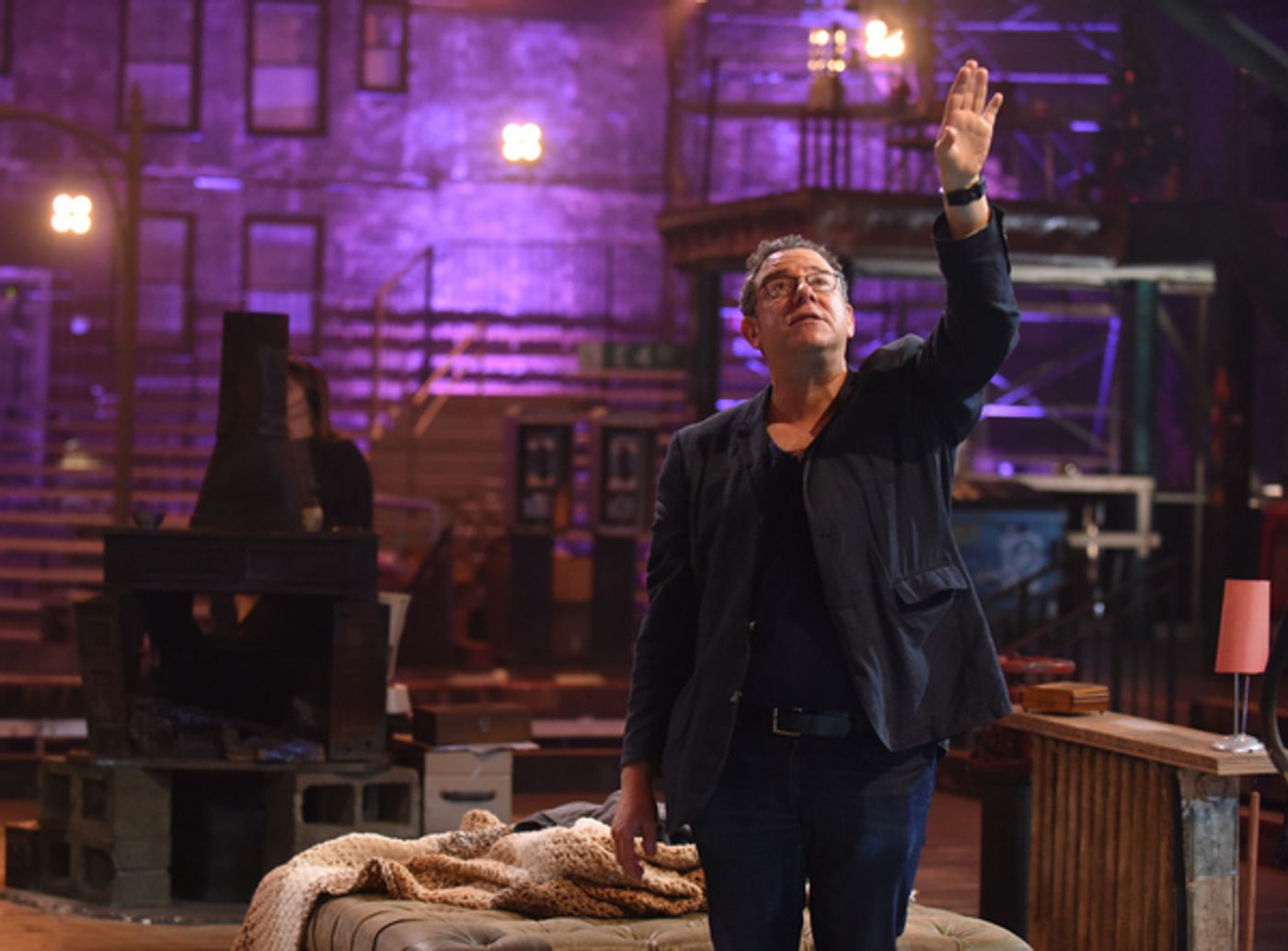 Photo Flash: The Cast of RENT on FOX Meets the OBC and More During Rehearsal  Image