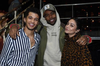Jordan Fisher, Mario and Vanessa Hudgens Photo