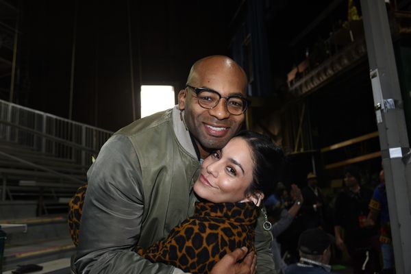 Brandon Victor Dixon and Vanessa Hudgens Photo