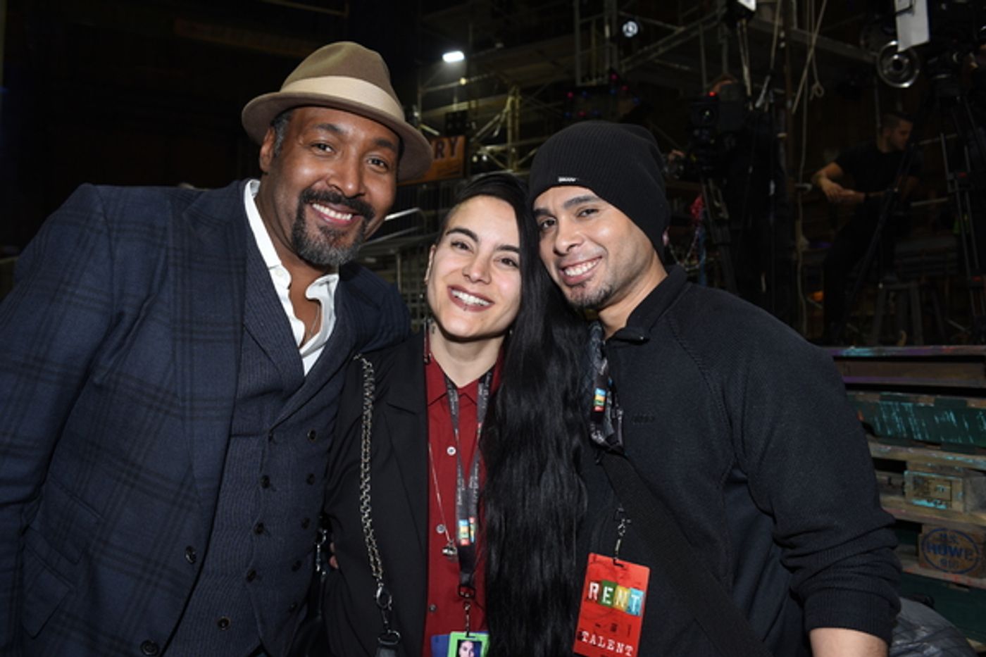 Photo Flash: The Cast of RENT on FOX Meets the OBC and More During Rehearsal  Image