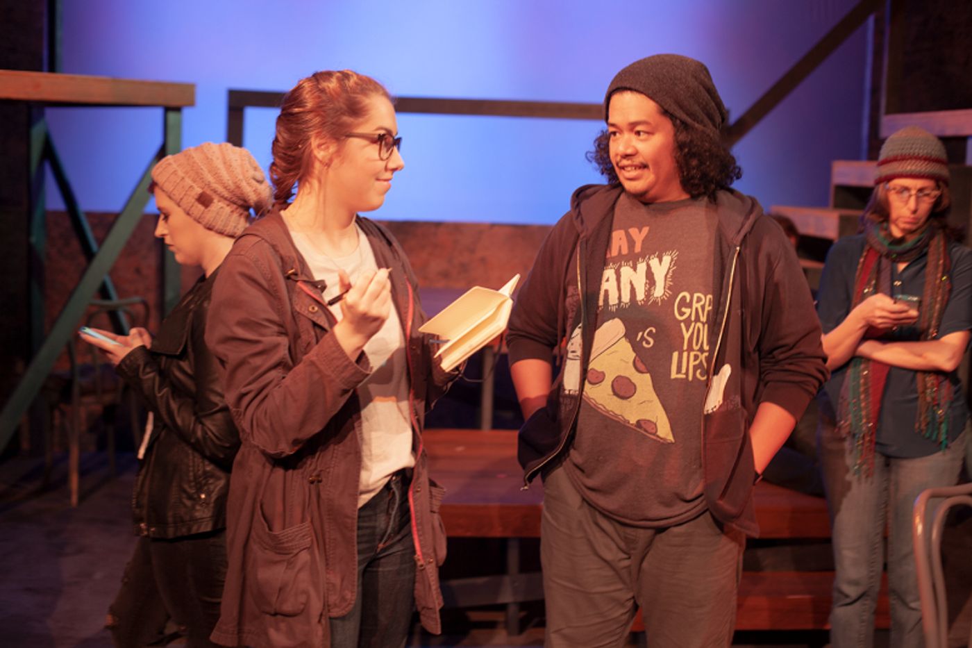 Review: SPENDING THE END OF THE WORLD ON OK CUPID at Pear Theatre suggests should live in the moment  Image