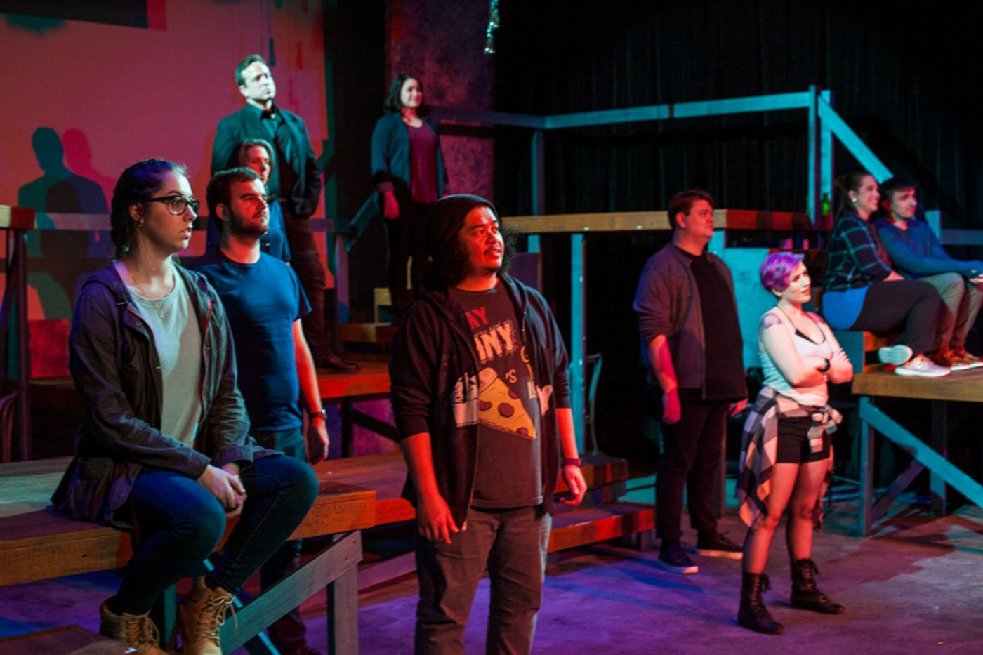 Review: SPENDING THE END OF THE WORLD ON OK CUPID at Pear Theatre suggests should live in the moment  Image