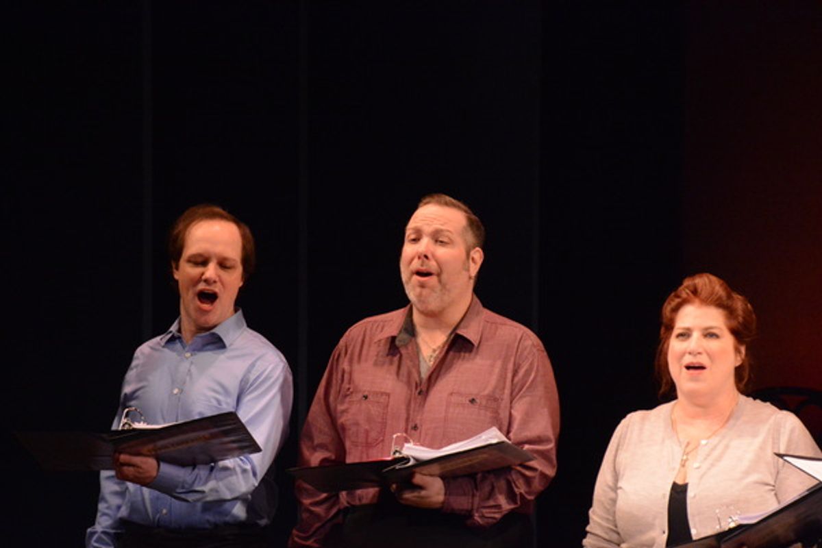 Jim Stanek, Evan Harrington and Anne L. Nathan at 