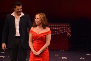 Joey Sorge and Andrea Burns @ BroadwayWorld Joey Sorge and Andrea Burns Photo