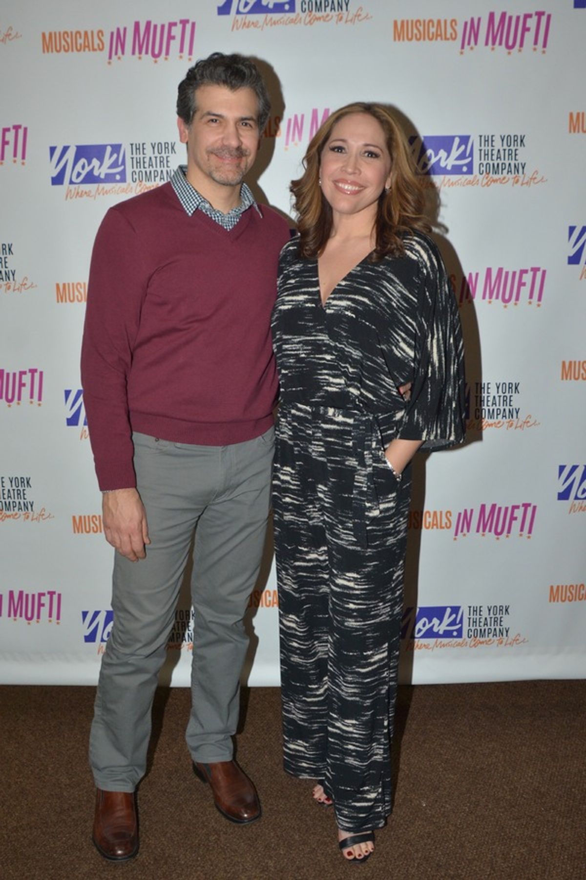 Joey Sorge and Andrea Burns at 