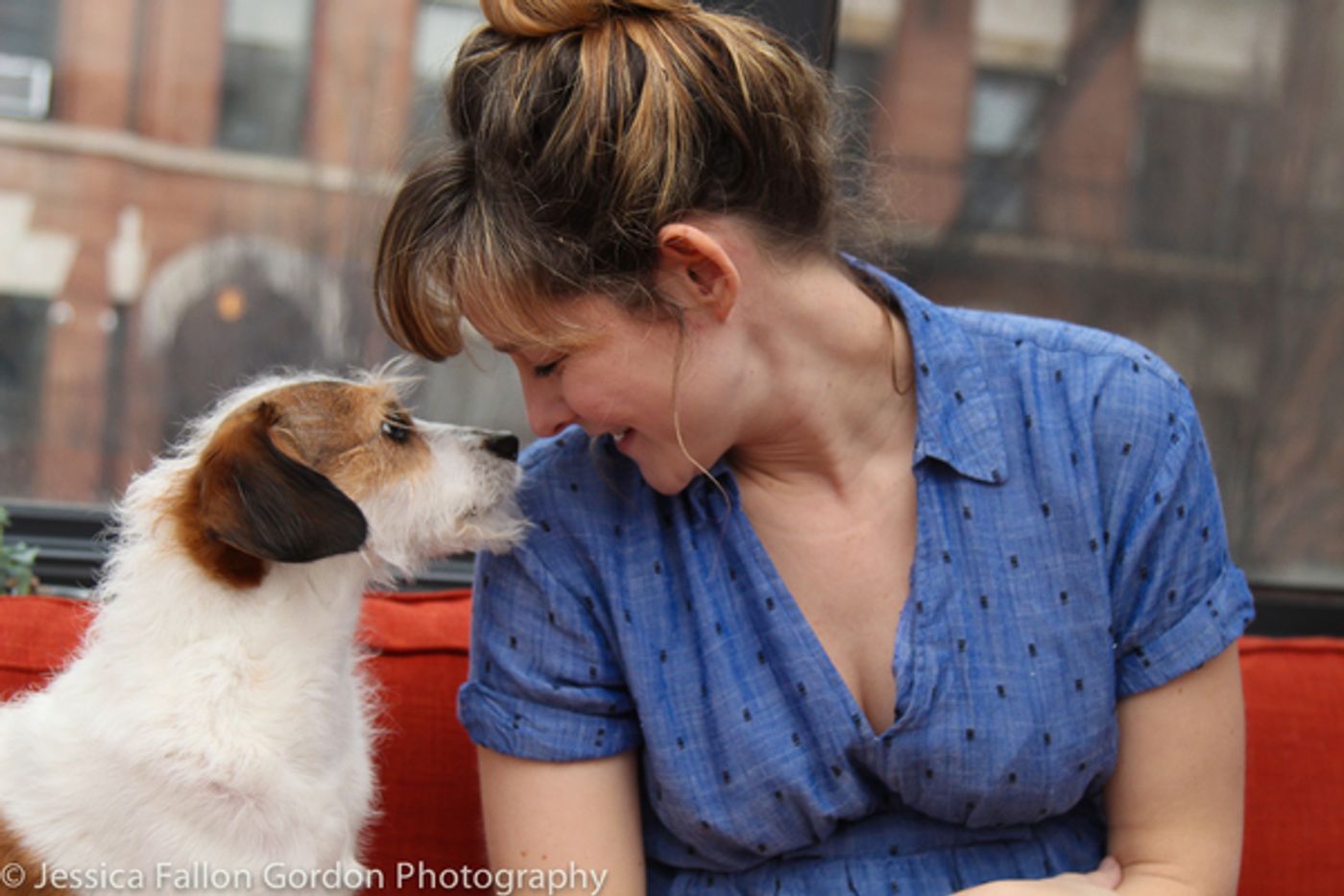 Tails of Broadway: Jill Paice Shows Off Her Playful Pups, Lolly and Penny!  Image
