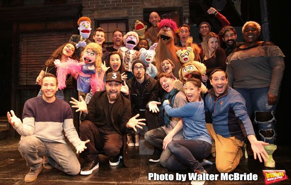 Howie Dorough, AJ McLean and Kevin Richardson from the Backstreet Boys backstage with Photo