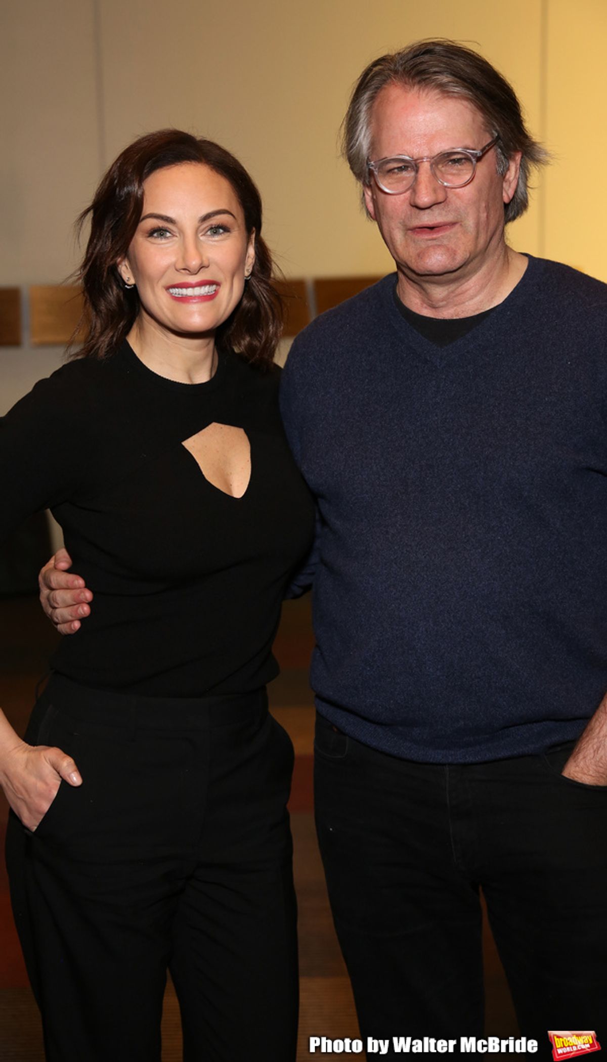 Laura Benanti and Bartlett Sher at 