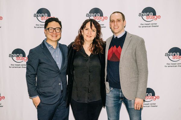 Playwright Kenneth Lin, Director Jackson Gay and Max Woertendyke (Mikhail Khodorkovsk Photo