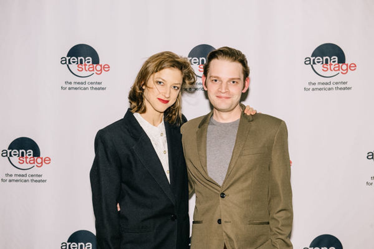 BrontÃ« England-Nelson (Inna Khodorkovsky) and Christopher Geary (Vladimir Putin) at 