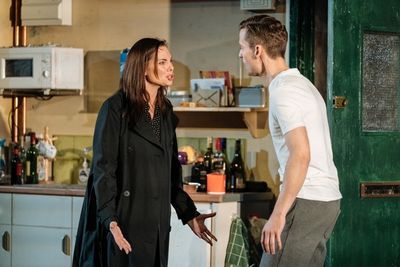 Samantha Womack and Adam Jackson Smith Photo