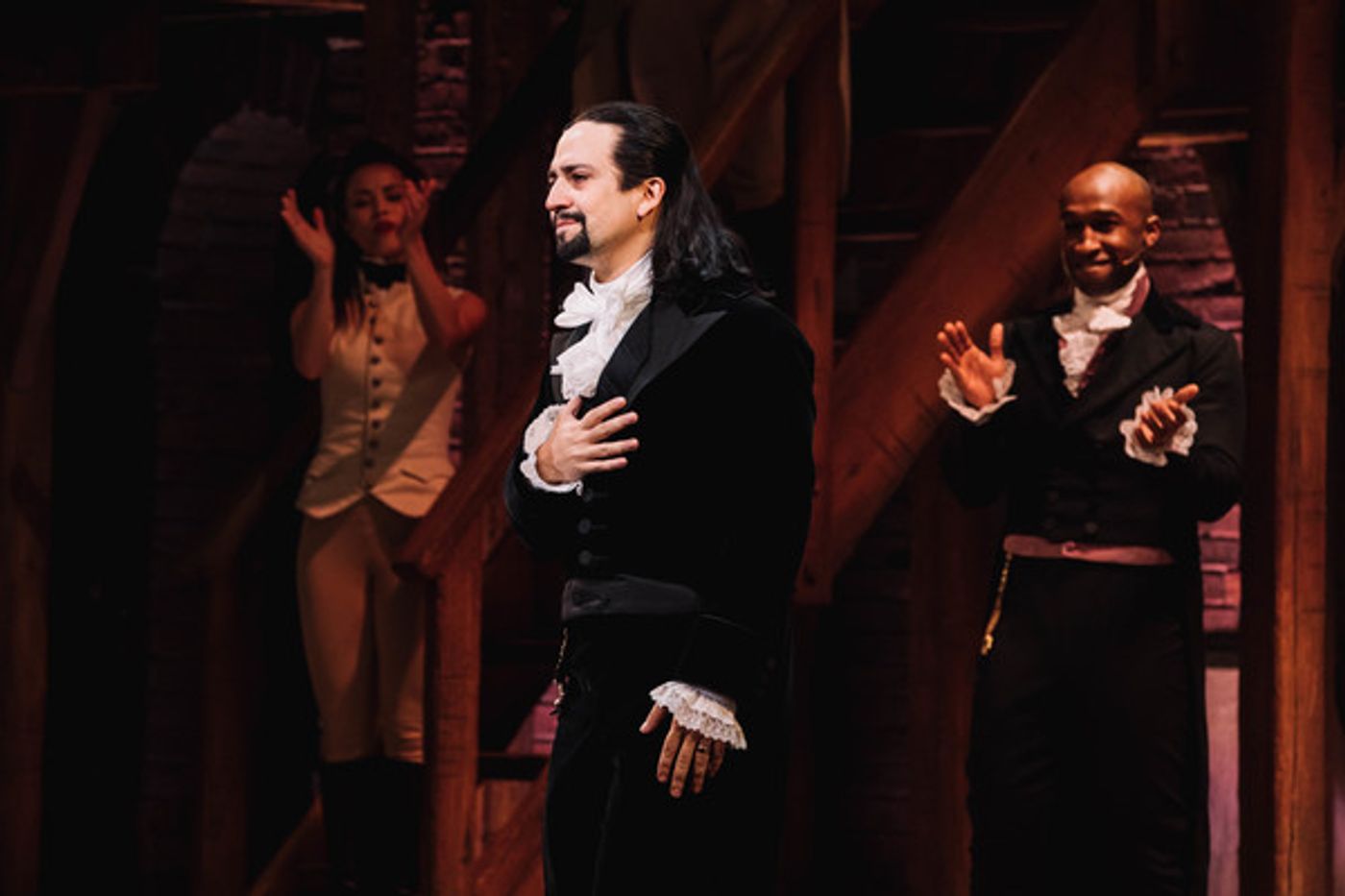 Photos: HAMILTON Takes Its Final Bow in Puerto Rico; Bill and Hillary Clinton, Gayle King, and More Share in the Evening  Image