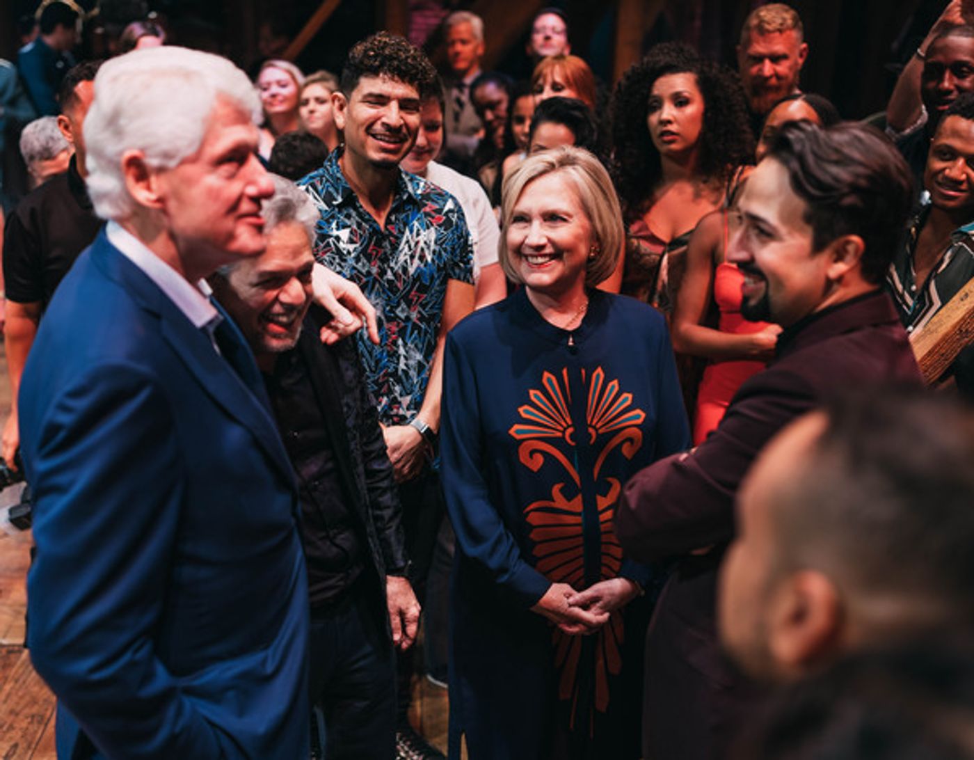 Photos: HAMILTON Takes Its Final Bow in Puerto Rico; Bill and Hillary Clinton, Gayle King, and More Share in the Evening  Image
