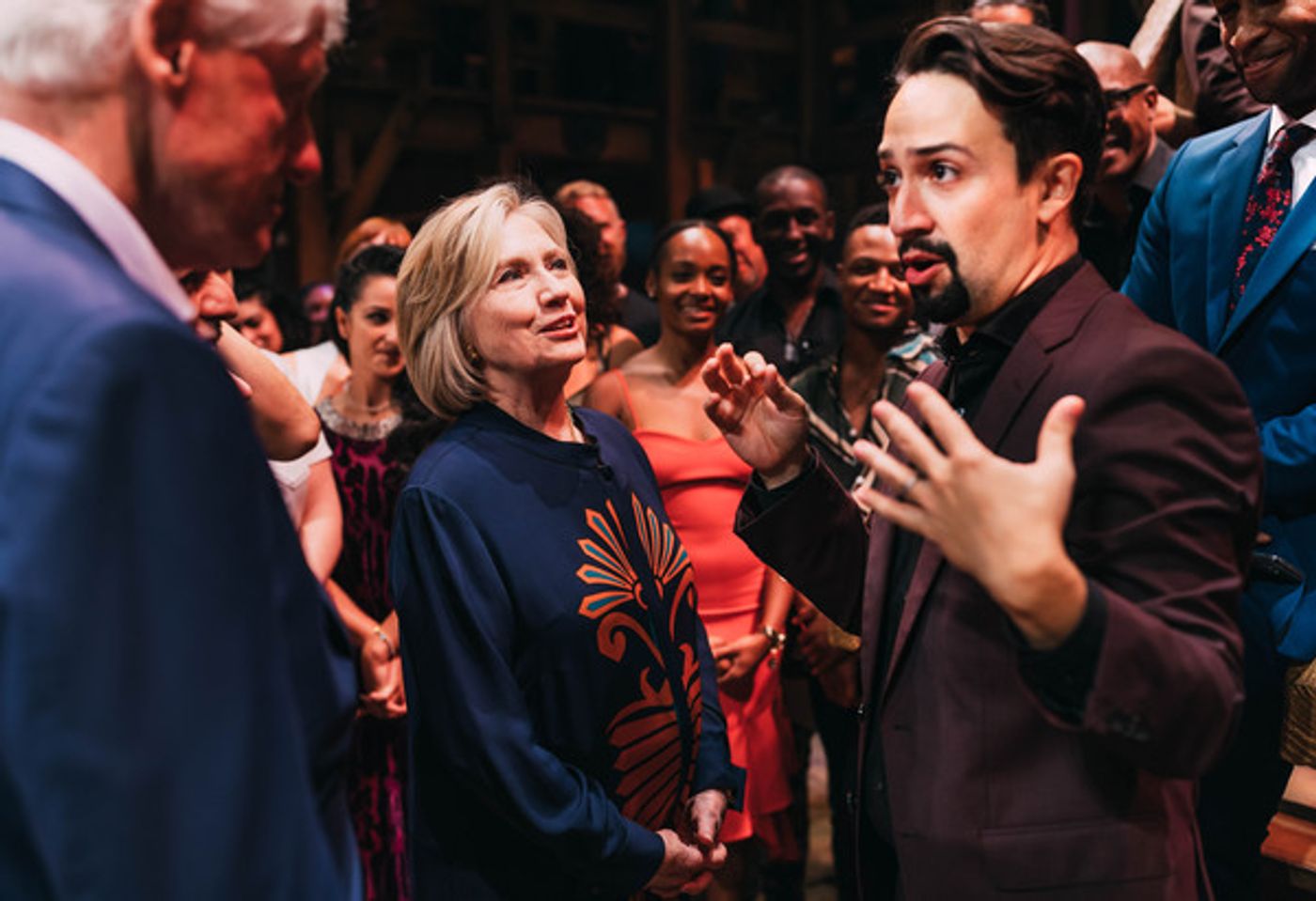 Photos: HAMILTON Takes Its Final Bow in Puerto Rico; Bill and Hillary Clinton, Gayle King, and More Share in the Evening  Image