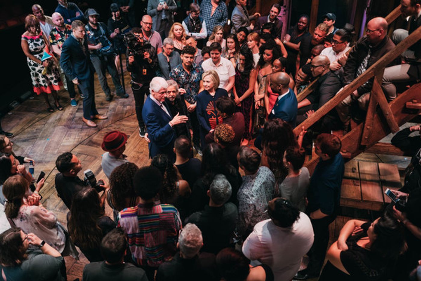 Photos: HAMILTON Takes Its Final Bow in Puerto Rico; Bill and Hillary Clinton, Gayle King, and More Share in the Evening  Image