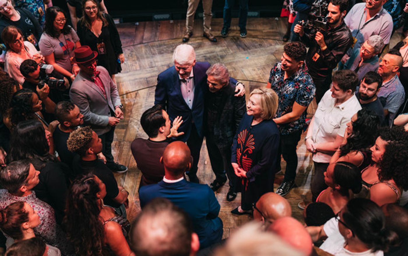 Photos: HAMILTON Takes Its Final Bow in Puerto Rico; Bill and Hillary Clinton, Gayle King, and More Share in the Evening  Image