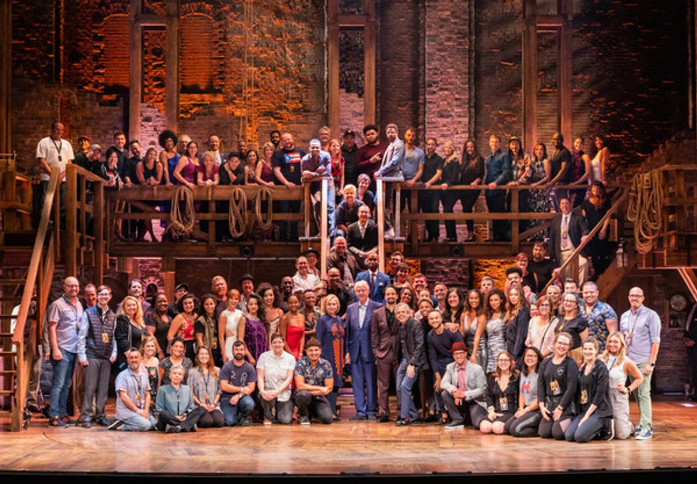 Photos: HAMILTON Takes Its Final Bow in Puerto Rico; Bill and Hillary Clinton, Gayle King, and More Share in the Evening  Image