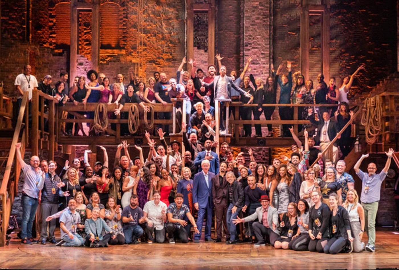 Photos: HAMILTON Takes Its Final Bow in Puerto Rico; Bill and Hillary Clinton, Gayle King, and More Share in the Evening  Image