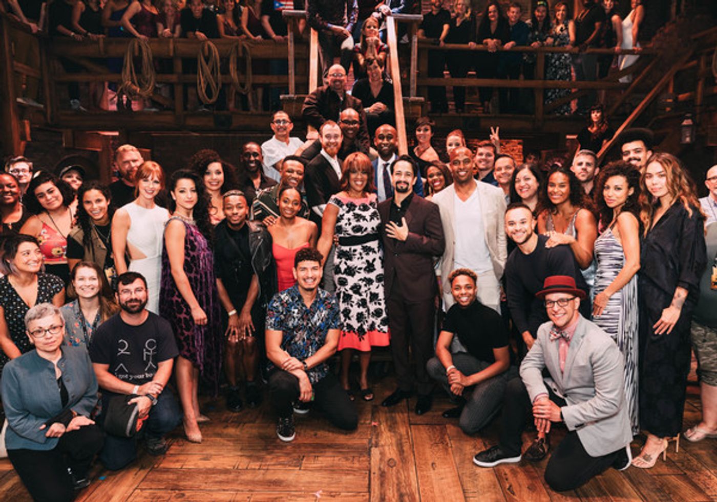 Photos: HAMILTON Takes Its Final Bow in Puerto Rico; Bill and Hillary Clinton, Gayle King, and More Share in the Evening  Image