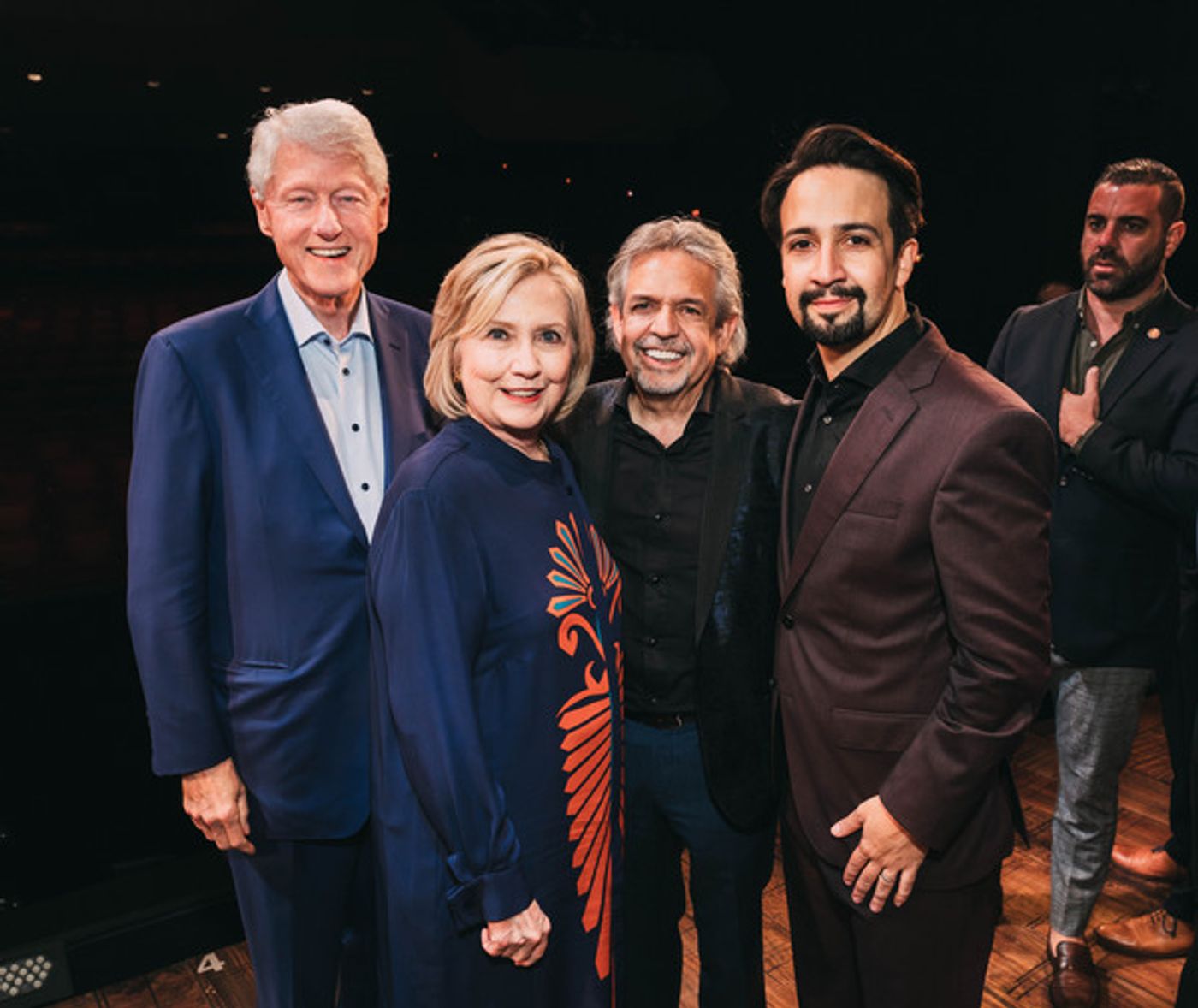 Photos: HAMILTON Takes Its Final Bow in Puerto Rico; Bill and Hillary Clinton, Gayle King, and More Share in the Evening  Image