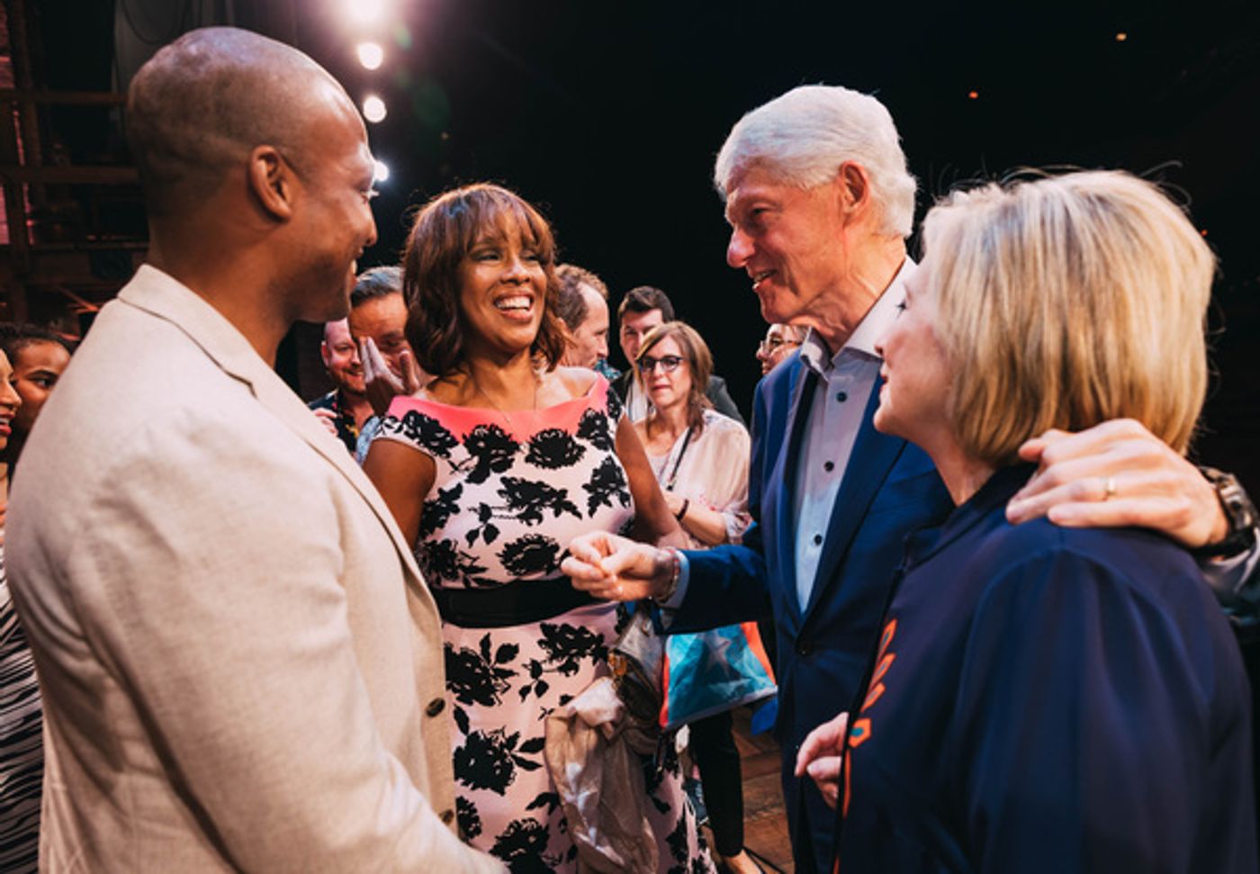 Photos: HAMILTON Takes Its Final Bow in Puerto Rico; Bill and Hillary Clinton, Gayle King, and More Share in the Evening  Image