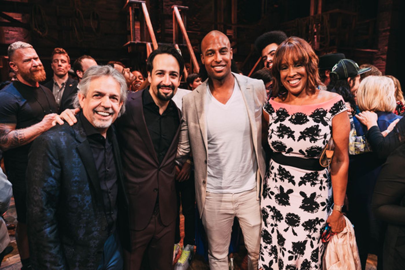 Photos: HAMILTON Takes Its Final Bow in Puerto Rico; Bill and Hillary Clinton, Gayle King, and More Share in the Evening  Image