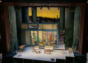 Set for Minor Fantastical Kingdoms. Scenic Design by Hugh Landwehr; Lighting Design b Photo