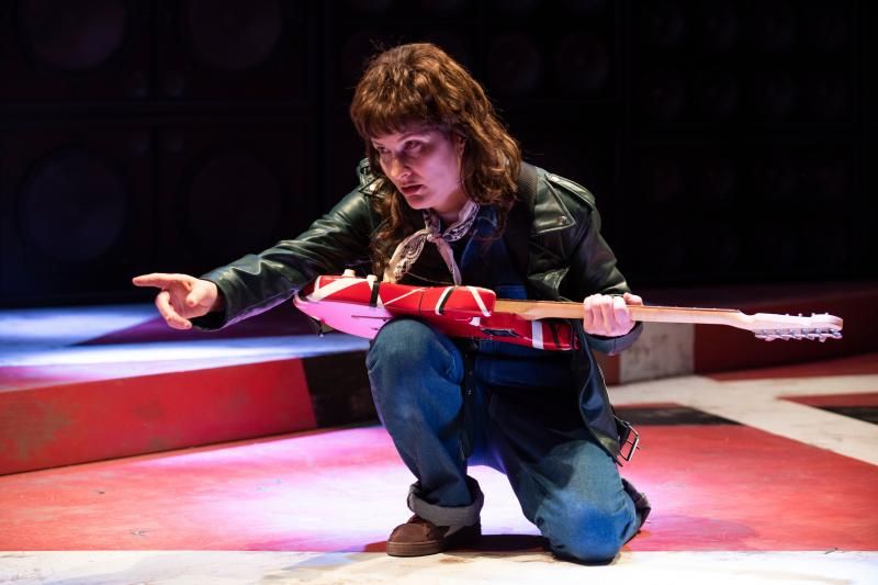 Review: Amy Staats' Fun and Frisky Look at Van Halen, EDDIE AND DAVE  Image