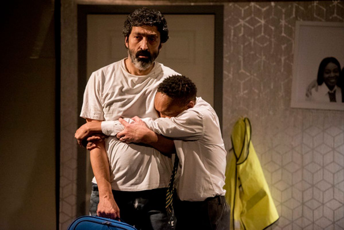 Selva Rasalingam and Marshall Defender Nyanhete in Icarus at 