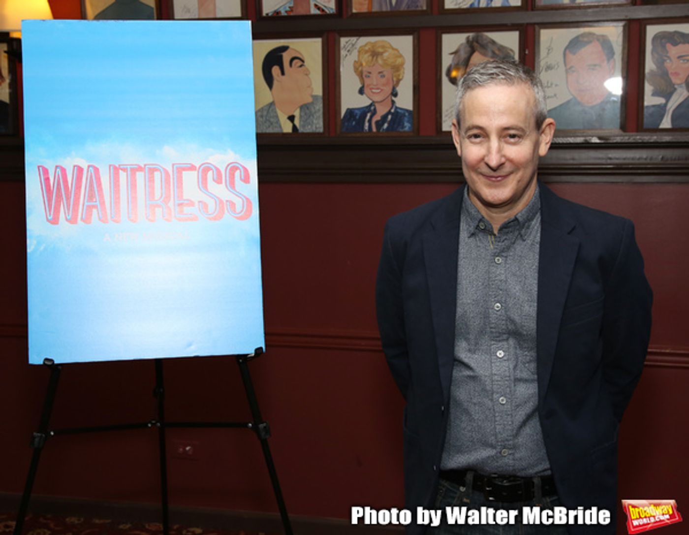Photo Coverage: Joey McIntyre and Eddie Jemison Get Ready to Join the Cast of WAITRESS  Image