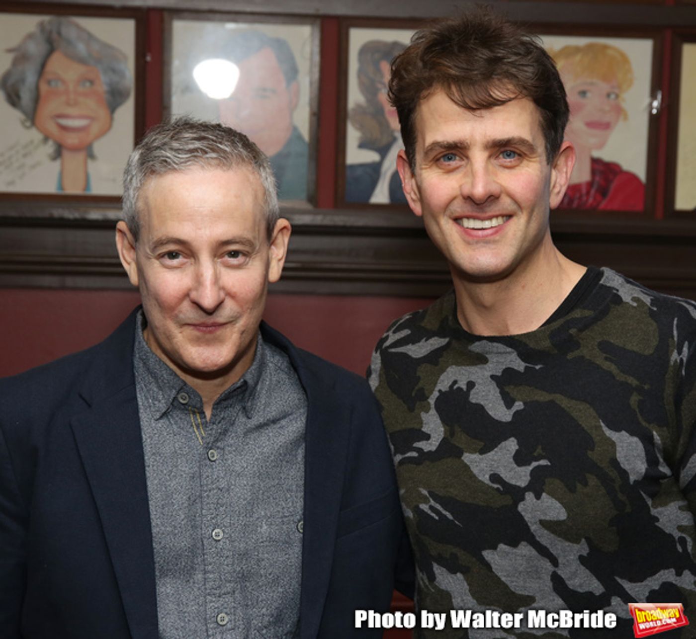 Photo Coverage: Joey McIntyre and Eddie Jemison Get Ready to Join the Cast of WAITRESS  Image