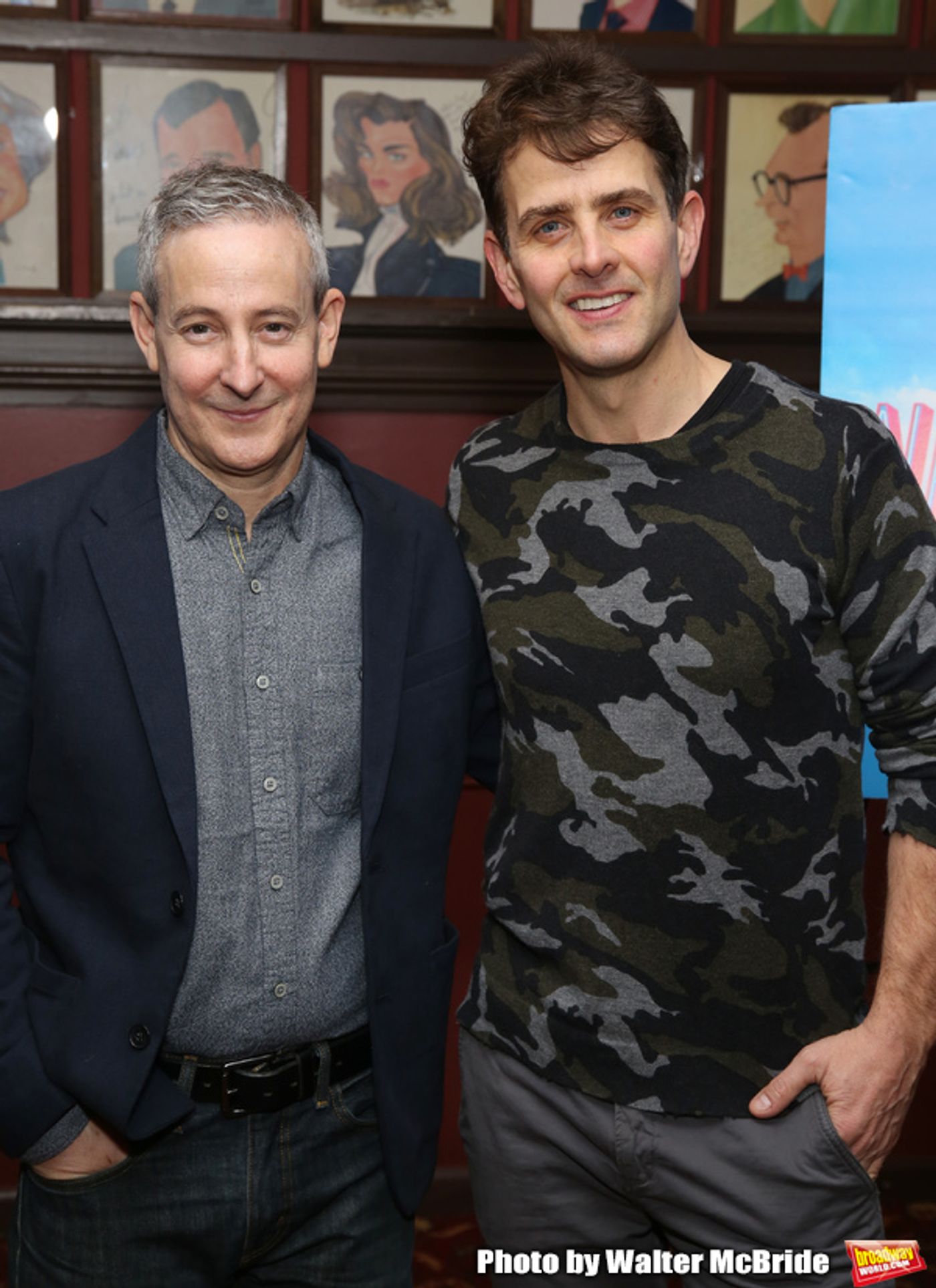 Photo Coverage: Joey McIntyre and Eddie Jemison Get Ready to Join the Cast of WAITRESS  Image