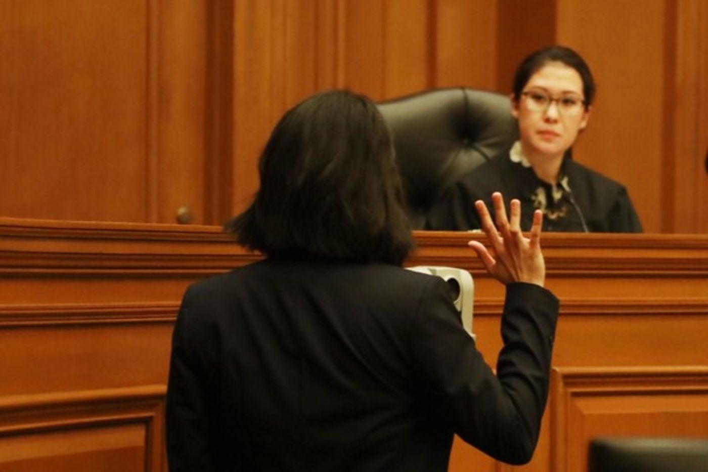 Photo Flash: First Look at Ruthie Ann Miles & More in Waterwell's THE COURTROOM  Image