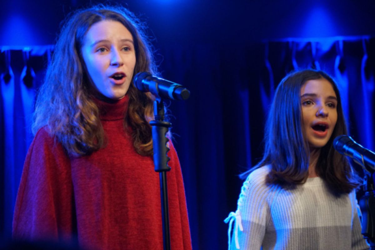 Molly Richardson and Jenna Weir at 