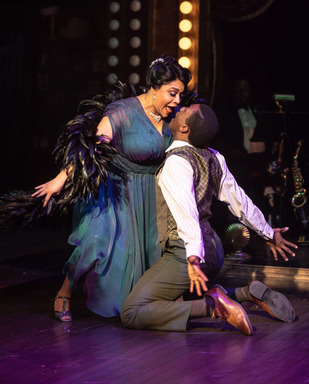 Iyona Blake and Solomon Parker at 