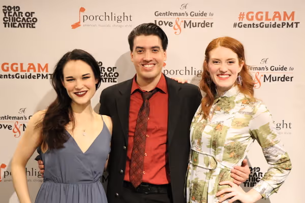 Emily Goldberg, AndrÃ©s Enriquez and Ann Delaney Photo