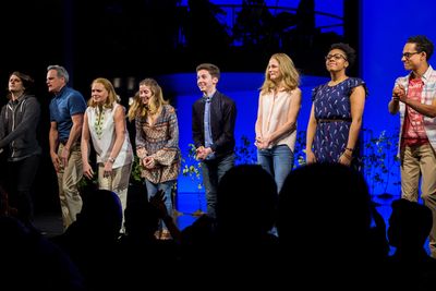 Alex Boniello, Michael Park, Jennifer Laura Thompson, Mallory Bechtel, Andrew Barth F Photo