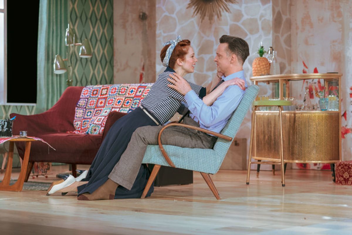 Katherine Parkinson and Richard Harrington at 
