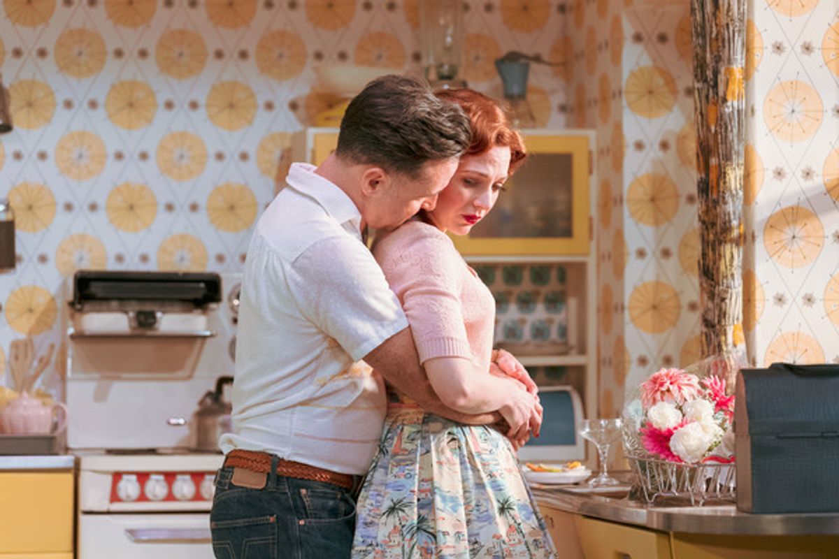 Richard Harrington and Katherine Parkinson at 