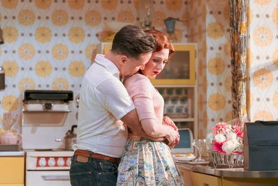 Richard Harrington and Katherine Parkinson Photo